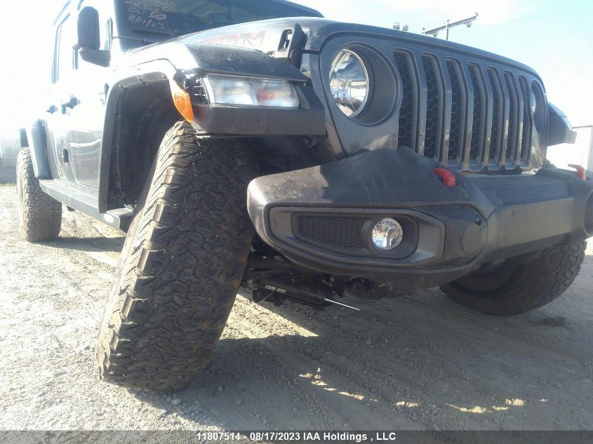 2022 Jeep Gladiator Rubicon VIN: 1C6JJTBG2NL128220 Lot: 11807514