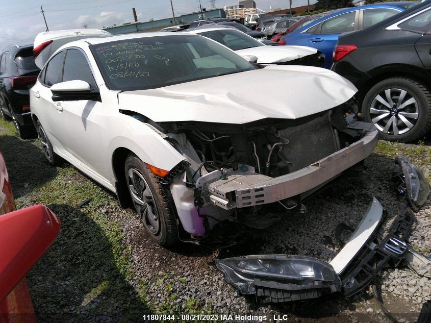 2019 Honda Civic Sedan Ex VIN: 2HGFC2F74KH003730 Lot: 11807844