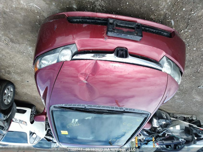 2008 Honda Civic Exl VIN: 2HGFA15998H007591 Lot: 11808517