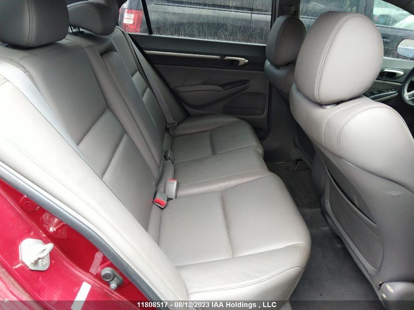 2008 Honda Civic Exl VIN: 2HGFA15998H007591 Lot: 11808517