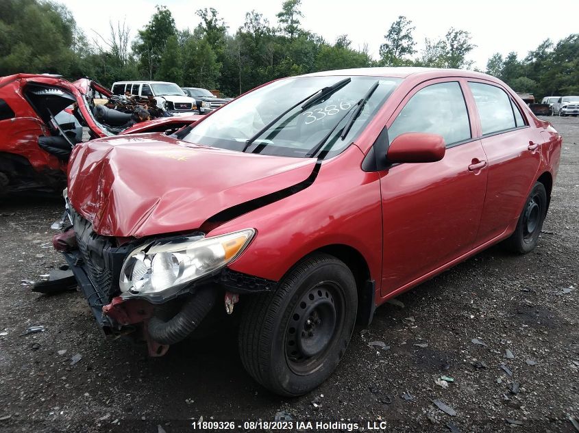 2010 Toyota Corolla Ce/S/Le VIN: 2T1BU4EEXAC255903 Lot: 11809326