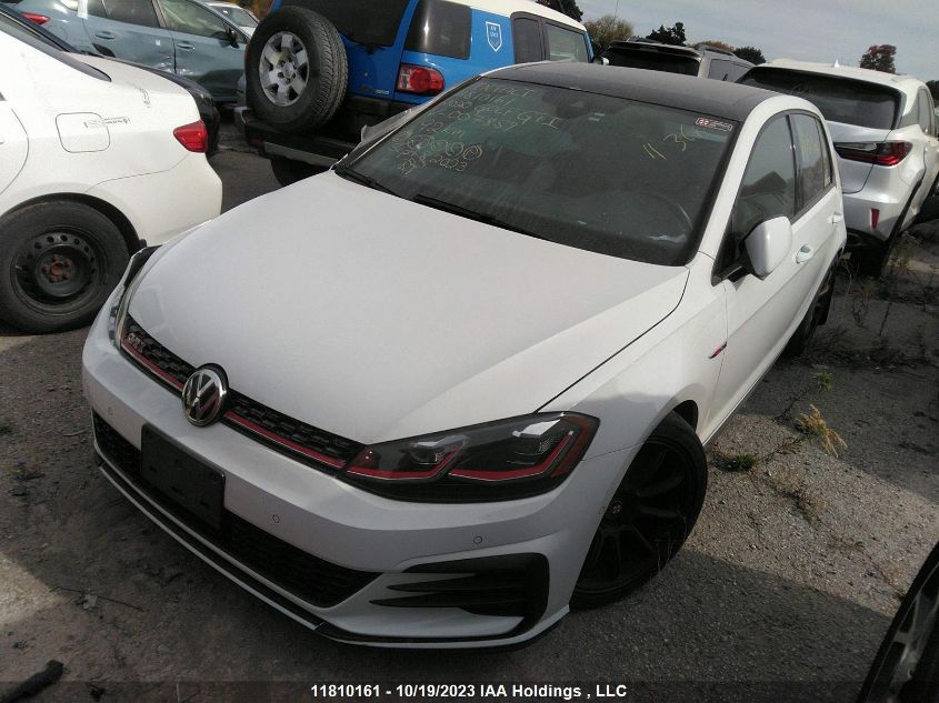 2020 Volkswagen Golf Gti VIN: 3VW6T7AU7LM007859 Lot: 11810161