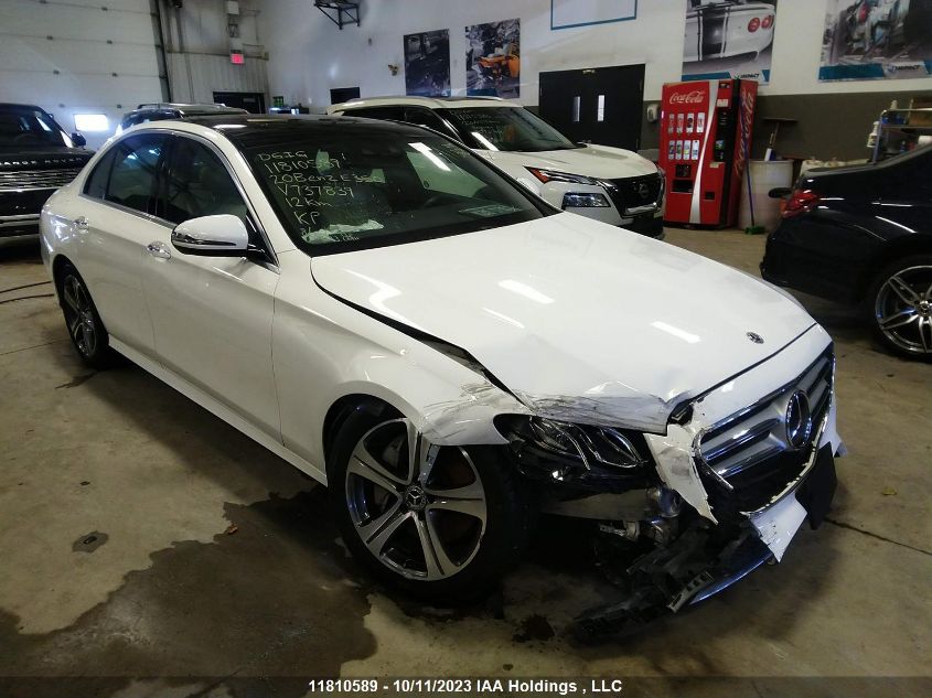 2020 Mercedes-Benz E-Class E 350 VIN: WDDZF8EB1LA737839 Lot: 11810589