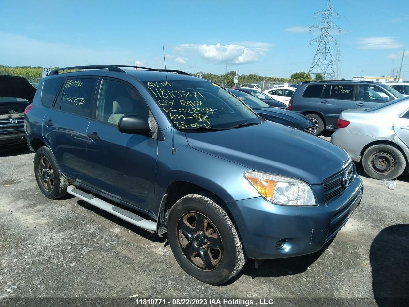 2007 Toyota Rav4 Base VIN: JTMBK33VX76022574 Lot: 11810771