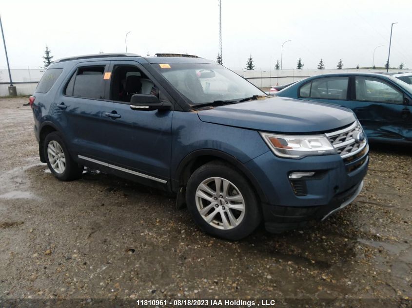 2018 Ford Explorer Xlt VIN: 1FM5K8D87JGA29286 Lot: 11810961