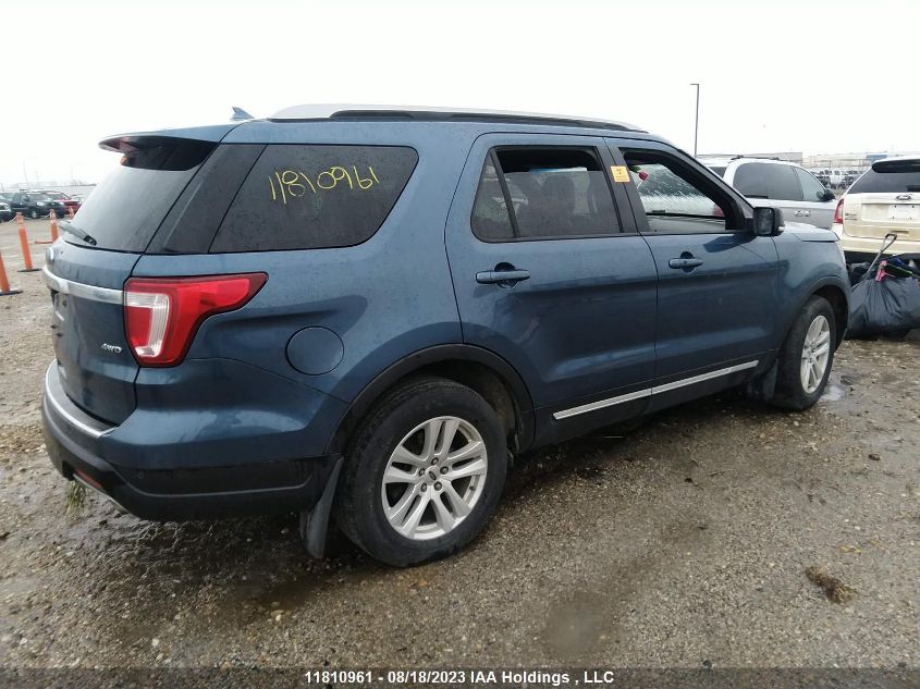 2018 Ford Explorer Xlt VIN: 1FM5K8D87JGA29286 Lot: 11810961