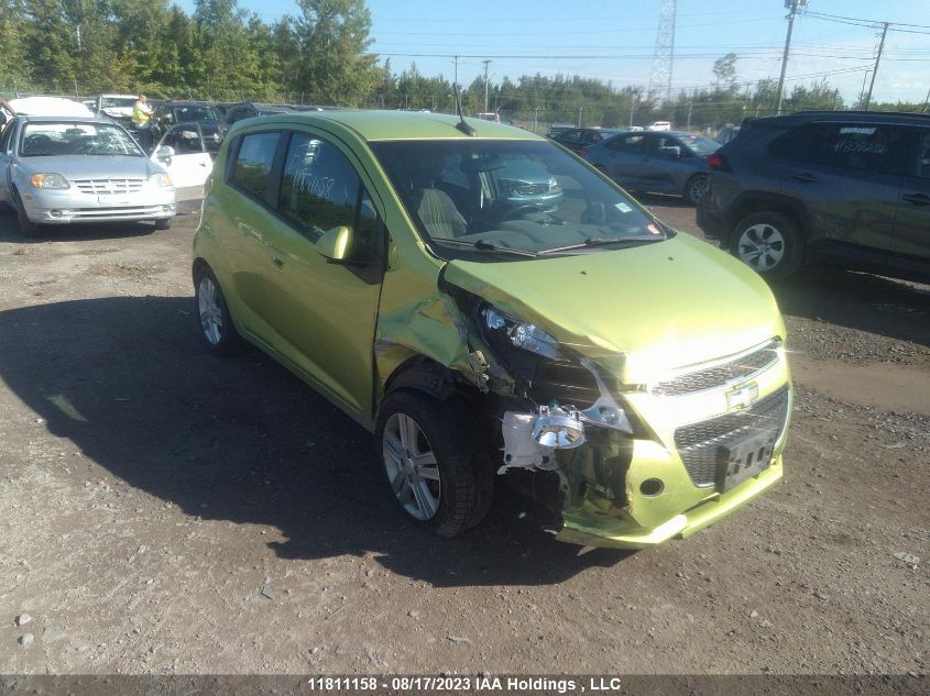 2013 Chevrolet Spark Lt VIN: KL8CD6S99DC509338 Lot: 11811158