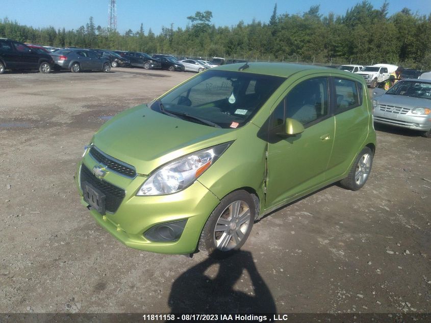 2013 Chevrolet Spark Lt VIN: KL8CD6S99DC509338 Lot: 11811158