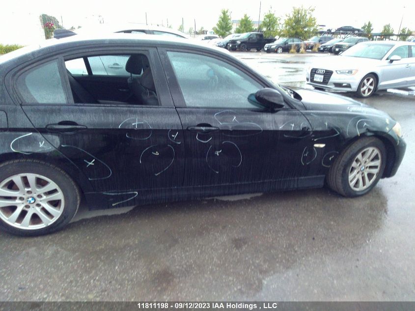 2007 BMW 3 Series 328Xi VIN: WBAVC93527KX52318 Lot: 11811198