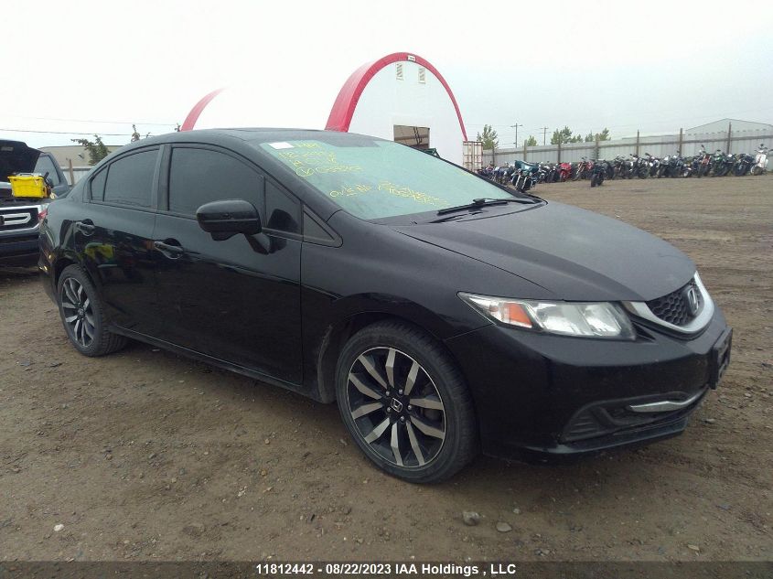 2014 Honda Civic Sedan Touring VIN: 2HGFB2F76EH037207 Lot: 11812442