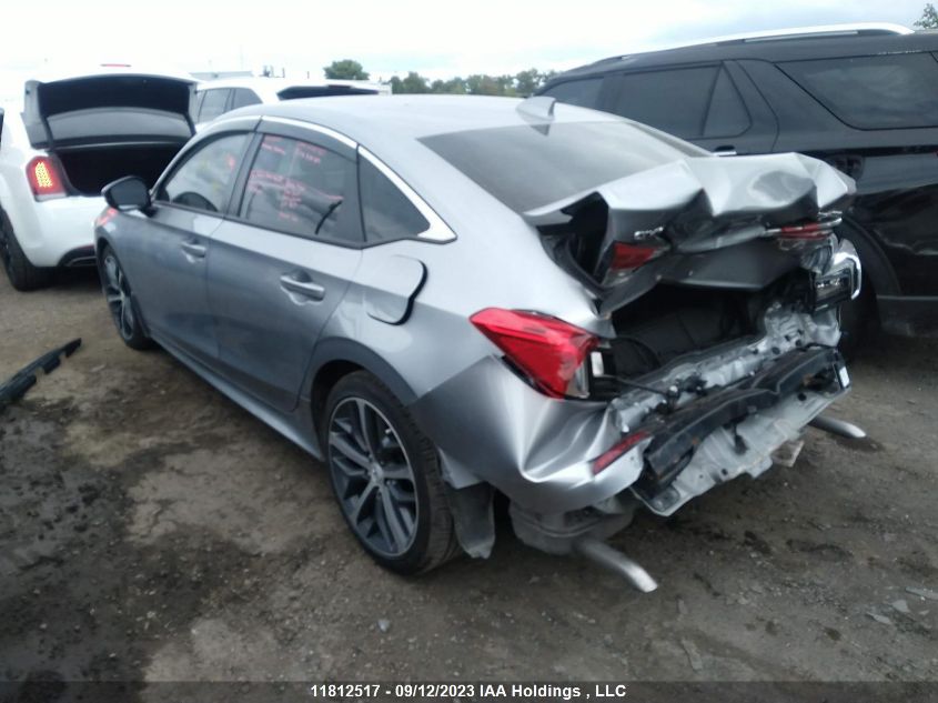 2022 Honda Civic Sedan Touring VIN: 2HGFE1F96NH007238 Lot: 11812517