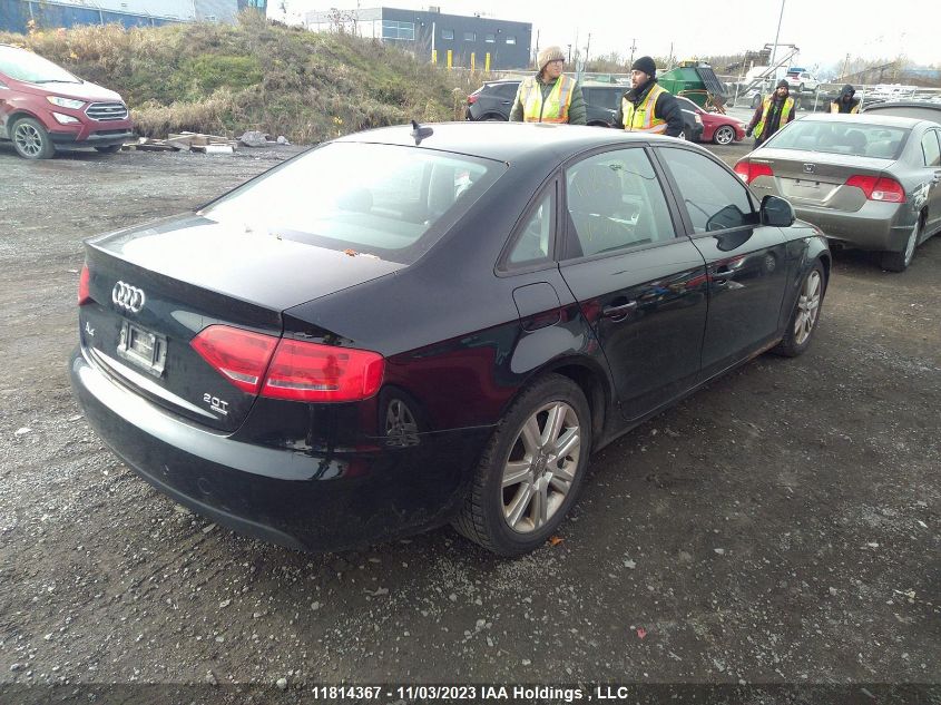 2009 Audi A4 VIN: WAULF68K79N075876 Lot: 11814367