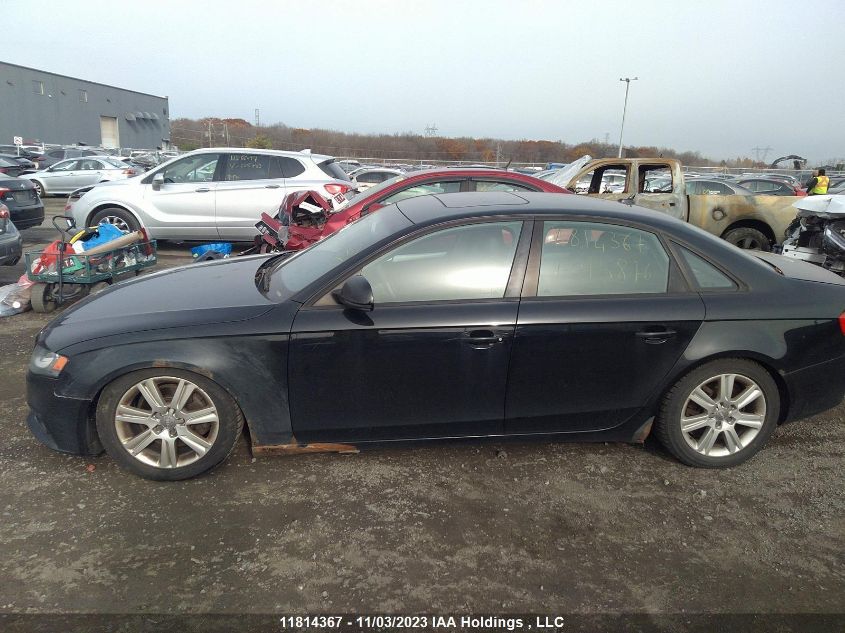 2009 Audi A4 VIN: WAULF68K79N075876 Lot: 11814367