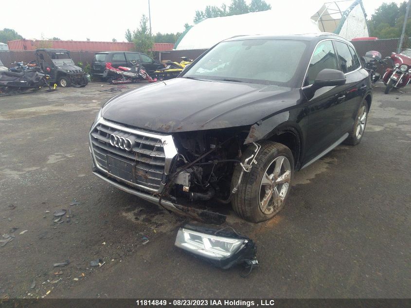 2018 Audi Q5 Progressiv VIN: WA1BNAFYXJ2072644 Lot: 11814849