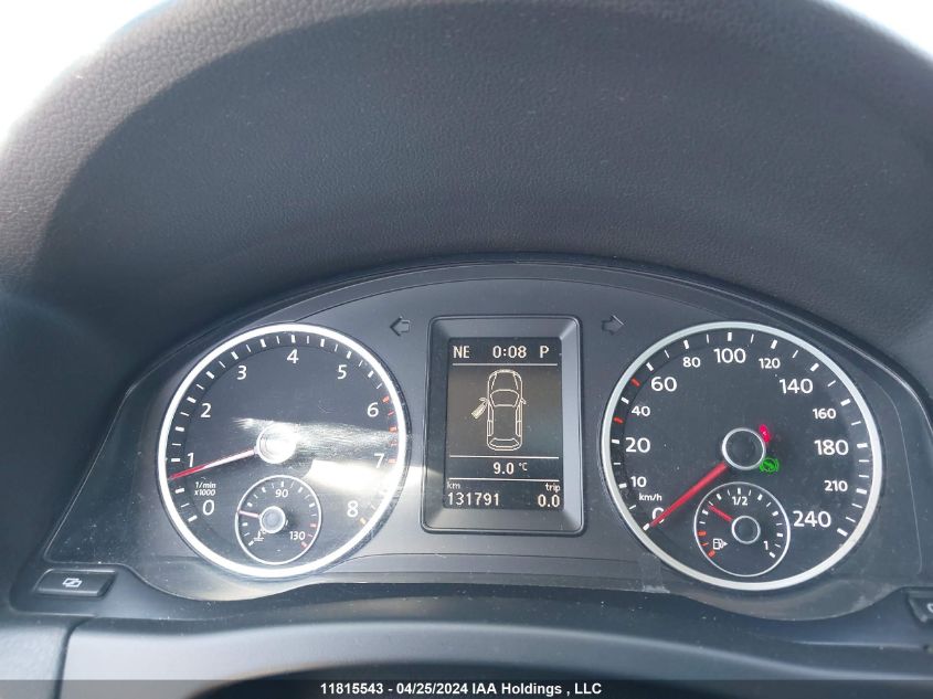 2012 Volkswagen Tiguan Trendline/Comfortline VIN: WVGBV7AX1CW517285 Lot: 11815543