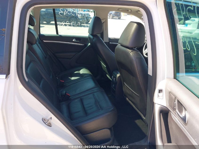 2012 Volkswagen Tiguan Trendline/Comfortline VIN: WVGBV7AX1CW517285 Lot: 11815543