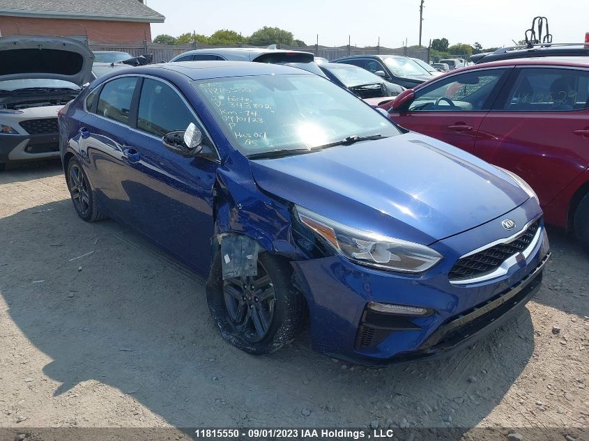 2021 Kia Forte Ex/Ex+/Ex Premium VIN: 3KPF54AD4ME343802 Lot: 11815550