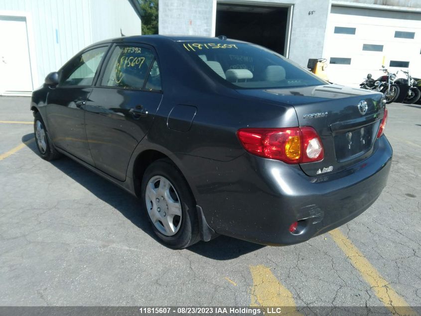 2009 Toyota Corolla Ce/S/Le VIN: 2T1BU40E69C187392 Lot: 11815607