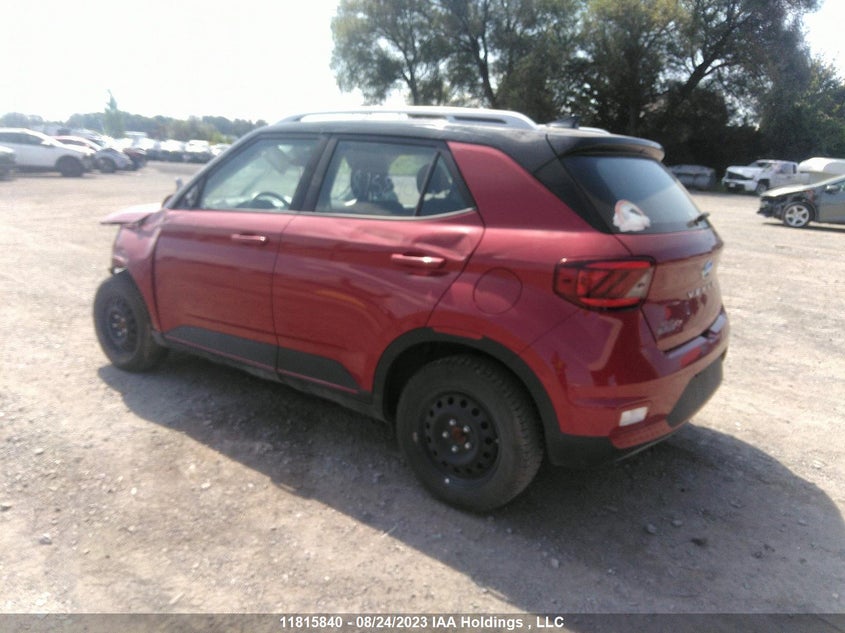 2021 Hyundai Venue VIN: KMHRC8A37MU079280 Lot: 11815840