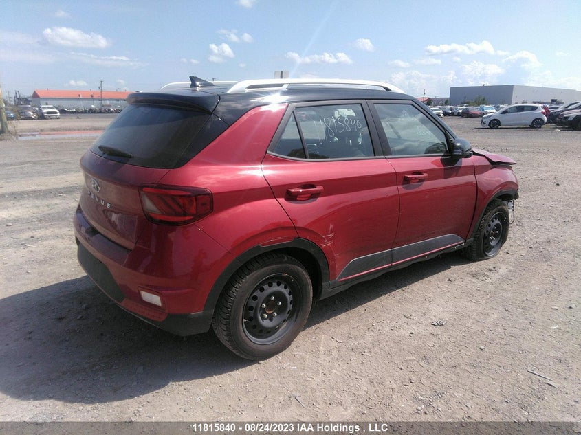 2021 Hyundai Venue VIN: KMHRC8A37MU079280 Lot: 11815840