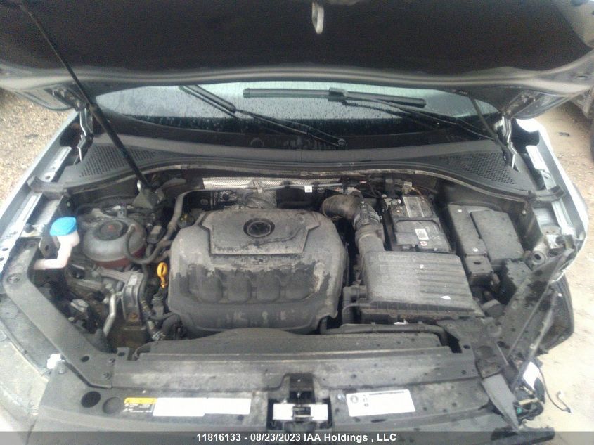 2019 Volkswagen Tiguan Trendline VIN: 3VV0B7AX6KM116514 Lot: 11816133