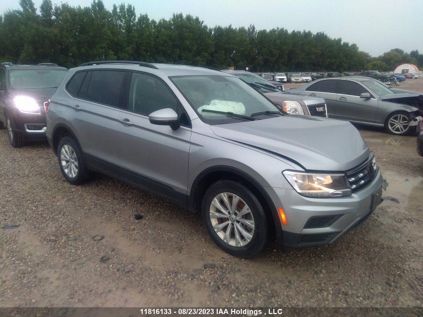 2019 Volkswagen Tiguan Trendline VIN: 3VV0B7AX6KM116514 Lot: 11816133