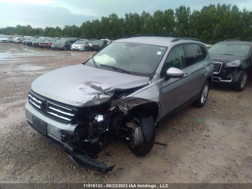 2019 Volkswagen Tiguan Trendline VIN: 3VV0B7AX6KM116514 Lot: 11816133