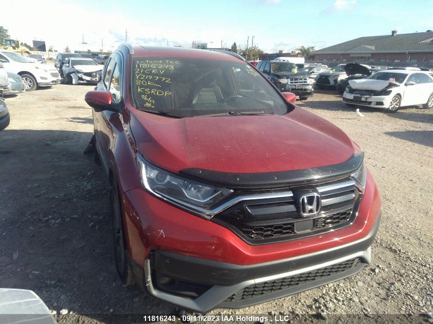 2021 Honda Cr-V VIN: 2HKRW2H44MH219772 Lot: 11816243