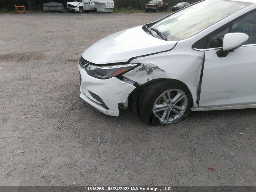 2018 Chevrolet Cruze Lt VIN: 1G1BE5SM6J7207145 Lot: 11816266