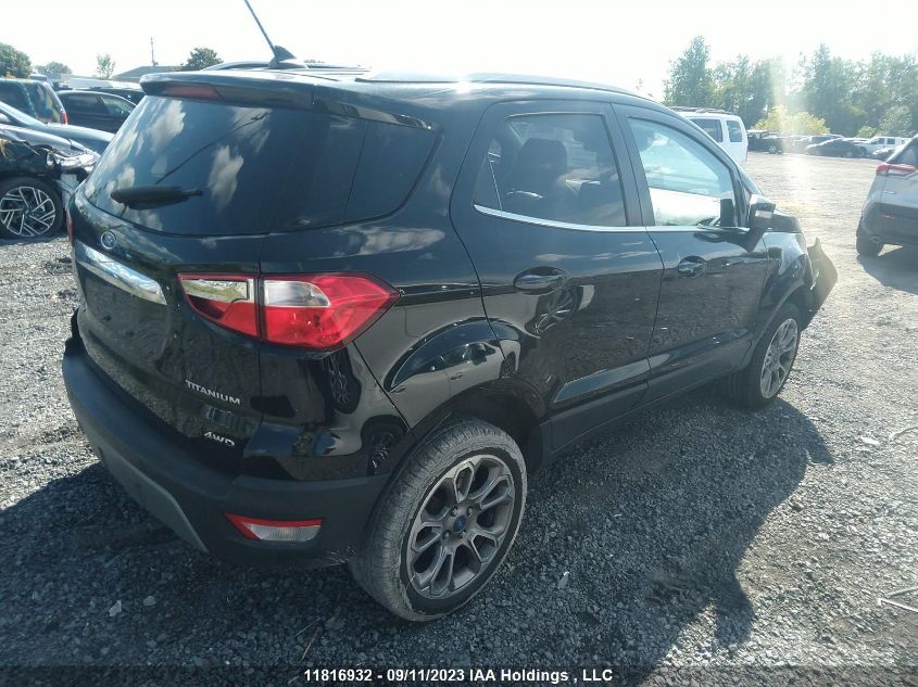 2018 Ford Ecosport VIN: MAJ6P1WL5JC187013 Lot: 11816932