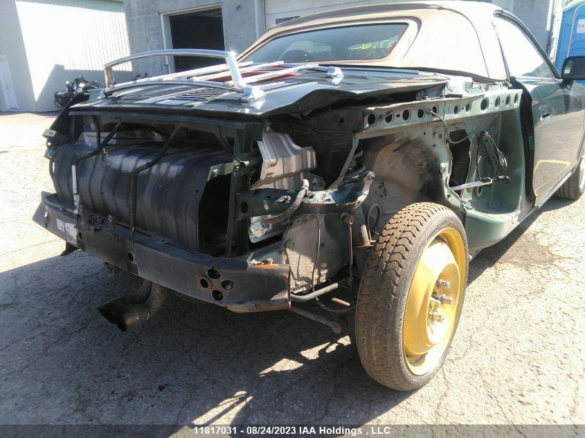 2002 Toyota Mr2 Spyder VIN: JTDFR320620050497 Lot: 11817031