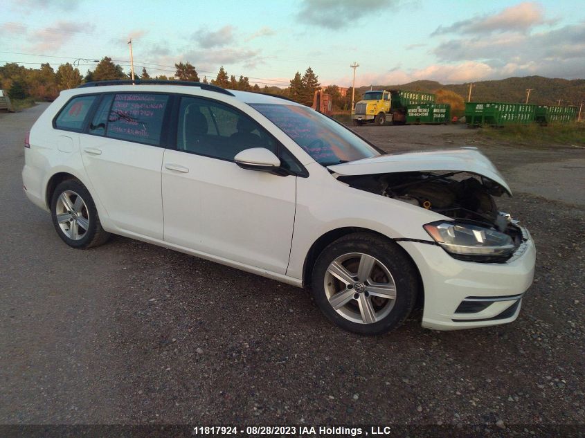 2019 Volkswagen Golf Sportwagen Comfortline/Highline VIN: 3VW117AU2KM515266 Lot: 11817924