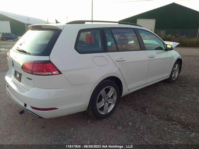 2019 Volkswagen Golf Sportwagen Comfortline/Highline VIN: 3VW117AU2KM515266 Lot: 11817924