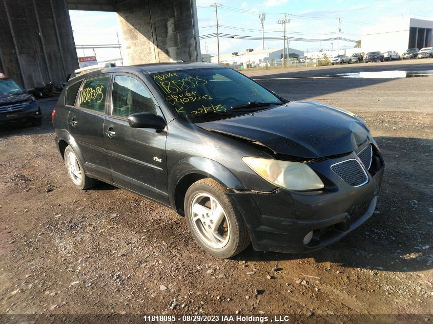 2005 Pontiac Vibe VIN: 5Y2SL63805Z403032 Lot: 11818095