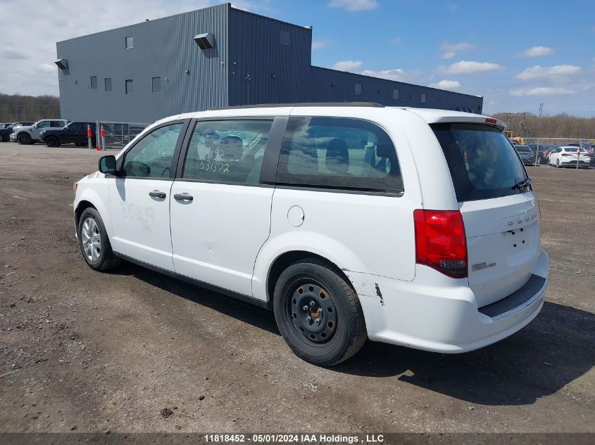 2019 Dodge Grand Caravan Se VIN: 2C4RDGBG6KR531372 Lot: 11818452