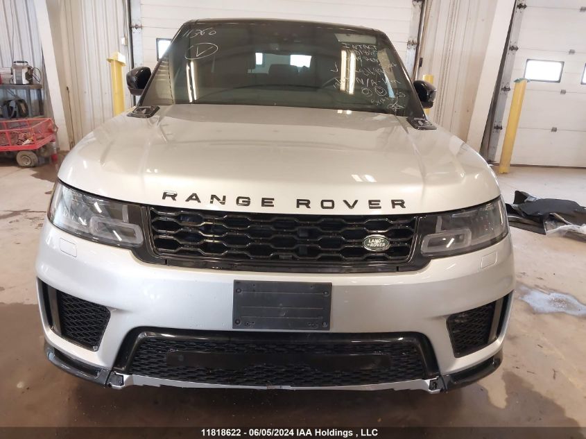2019 Land Rover Range Rover Sport Hse VIN: SALWR2RK4KA816988 Lot: 11818622