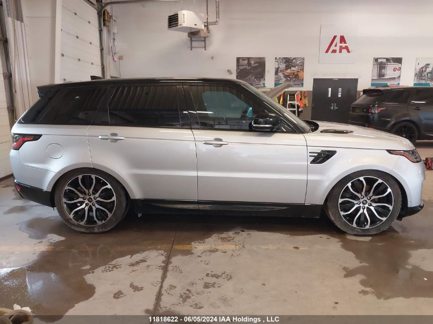 2019 Land Rover Range Rover Sport Hse VIN: SALWR2RK4KA816988 Lot: 11818622