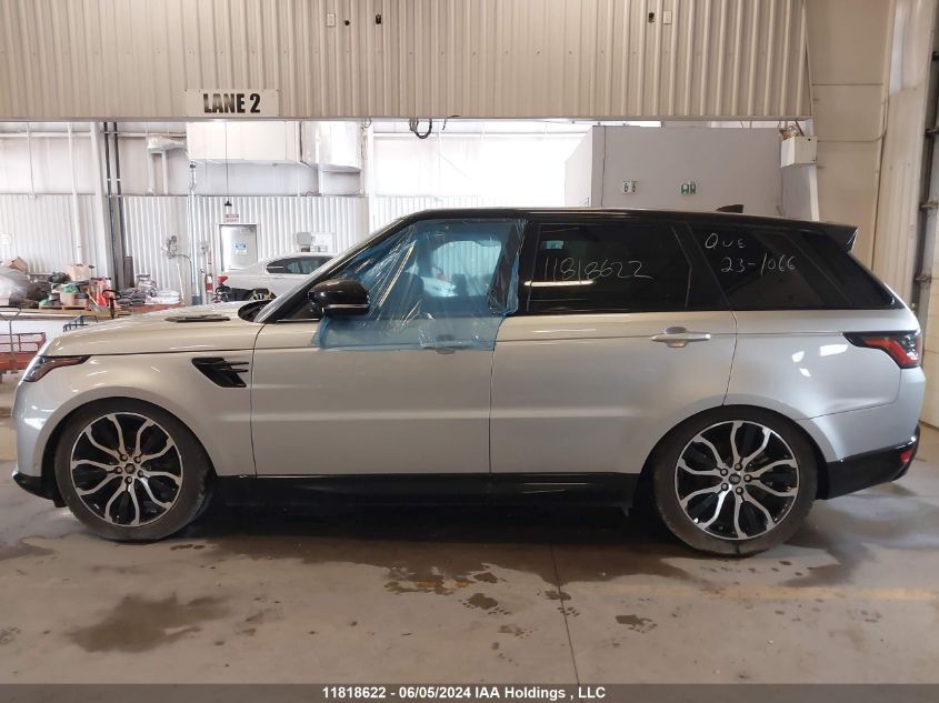 2019 Land Rover Range Rover Sport Hse VIN: SALWR2RK4KA816988 Lot: 11818622