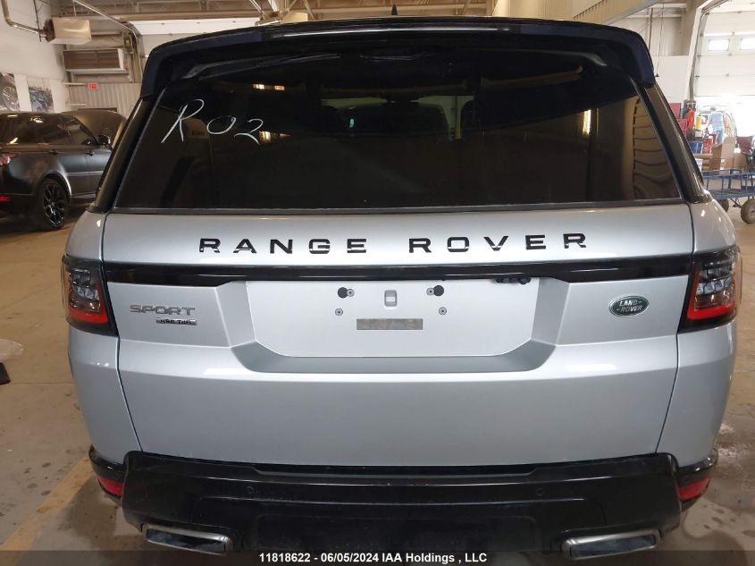 2019 Land Rover Range Rover Sport Hse VIN: SALWR2RK4KA816988 Lot: 11818622