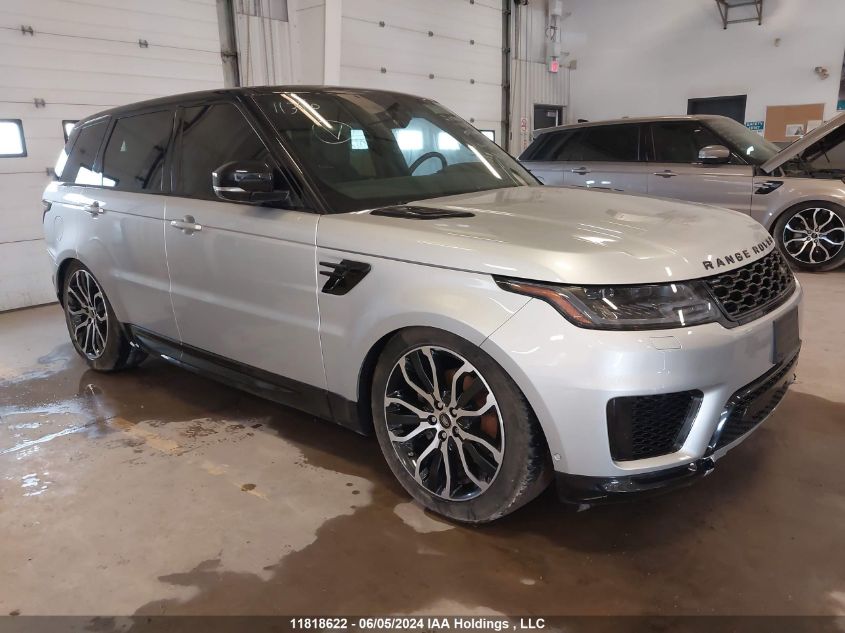 2019 Land Rover Range Rover Sport Hse VIN: SALWR2RK4KA816988 Lot: 11818622