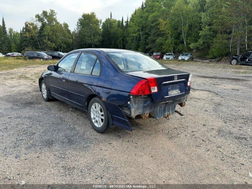 2005 Honda Civic VIN: 2HGES16685H022477 Lot: 11818776