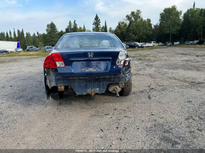 2005 Honda Civic VIN: 2HGES16685H022477 Lot: 11818776