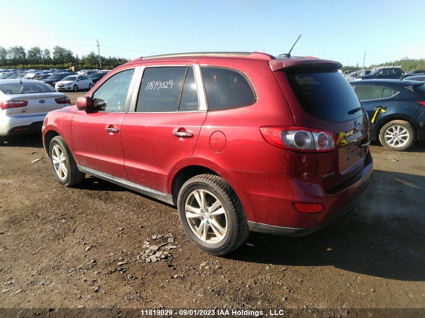 2010 Hyundai Santa Fe Limited VIN: 5NMSHDAG0AH347026 Lot: 11819029