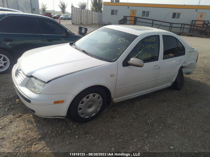 2000 Volkswagen Jetta Glx VIN: 3VWTE29M0YM073603 Lot: 11819125