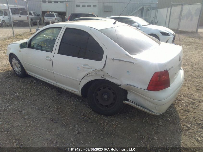 2000 Volkswagen Jetta Glx VIN: 3VWTE29M0YM073603 Lot: 11819125