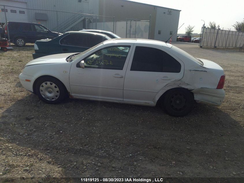 2000 Volkswagen Jetta Glx VIN: 3VWTE29M0YM073603 Lot: 11819125