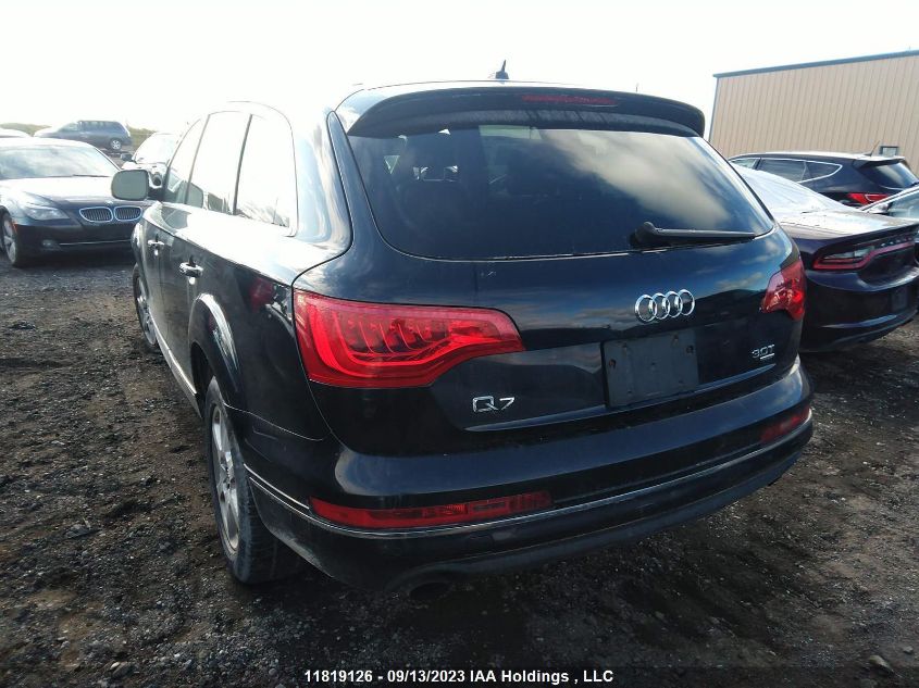 2012 Audi Q7 3.0L Premium VIN: WA1CGCFE8CD007797 Lot: 11819126