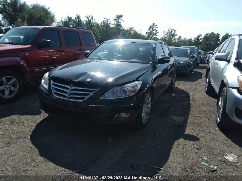 2009 Hyundai Genesis VIN: KMHGC46E99U074535 Lot: 11819137