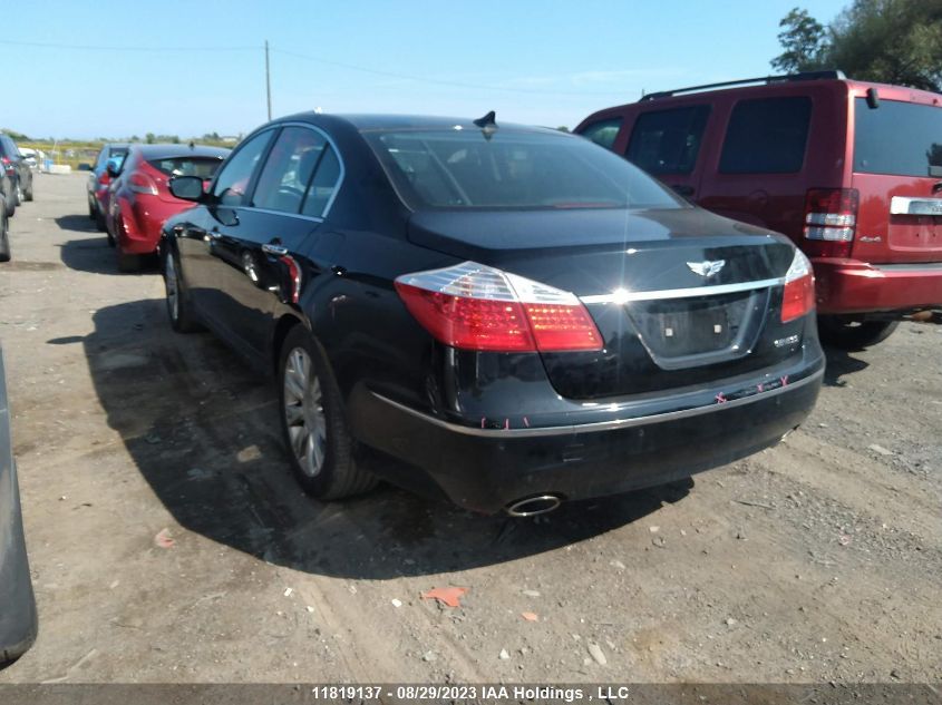 2009 Hyundai Genesis VIN: KMHGC46E99U074535 Lot: 11819137