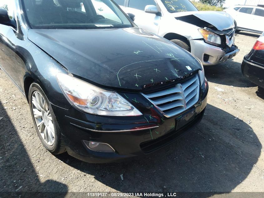 2009 Hyundai Genesis VIN: KMHGC46E99U074535 Lot: 11819137